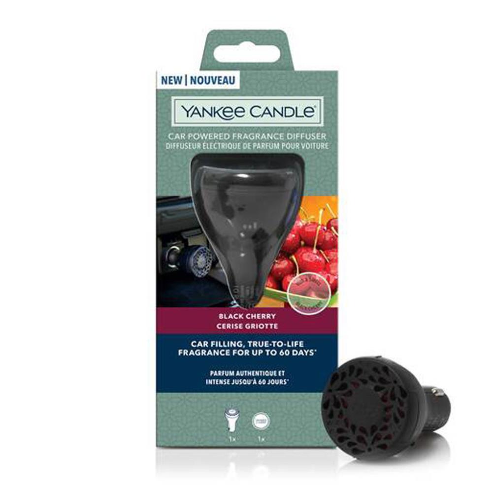 Yankee Candle Black Cherry Car Powered Fragrance Diffuser Kit £9.09